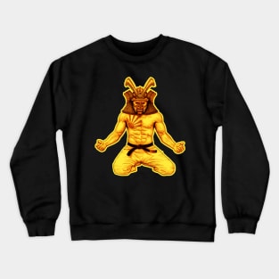 Samurai mask - Japanese warrior - samurai code Crewneck Sweatshirt